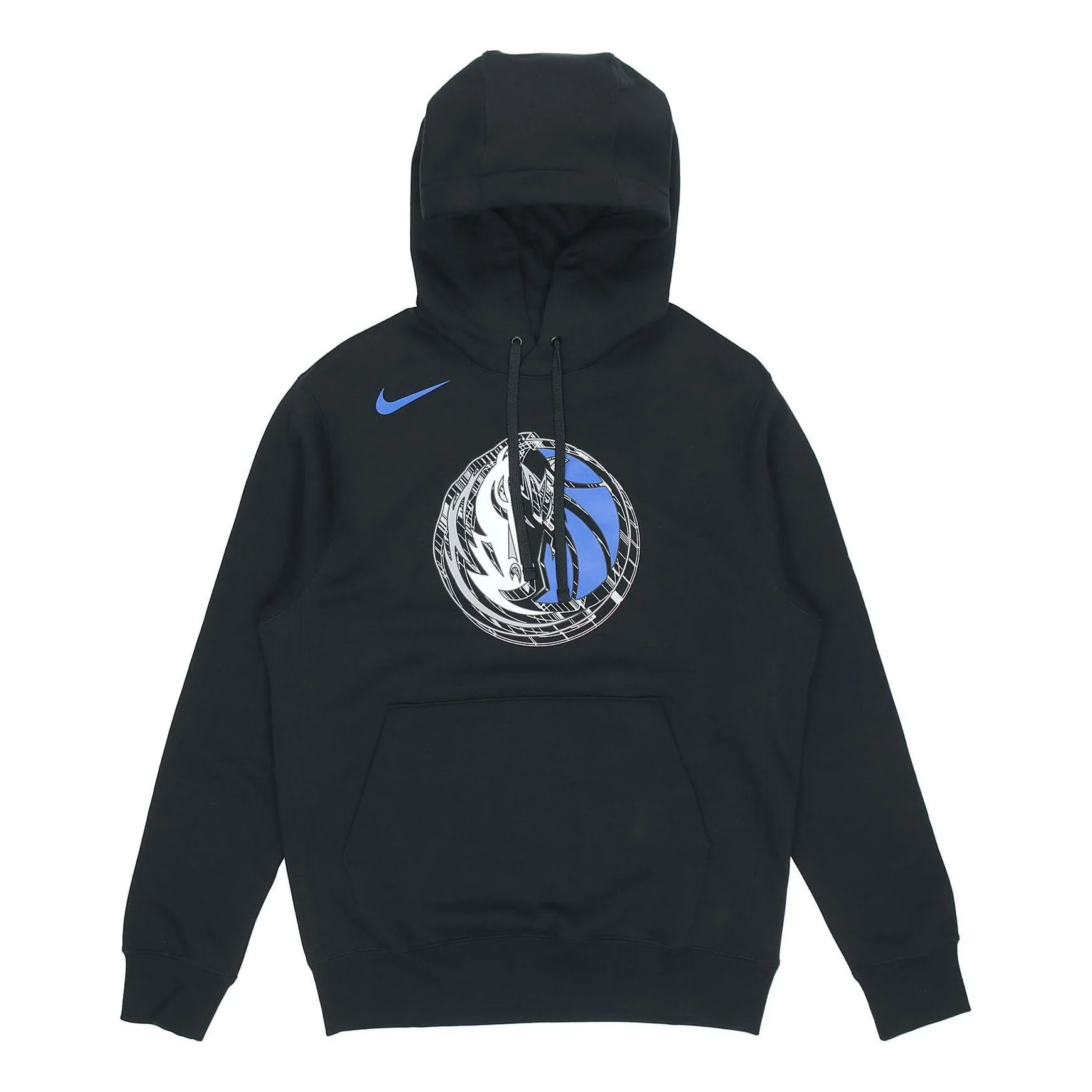 Nike NBA Player Dallas Mavericks Casual Sports hooded Pullover Long Sleeves Black DN4986-010