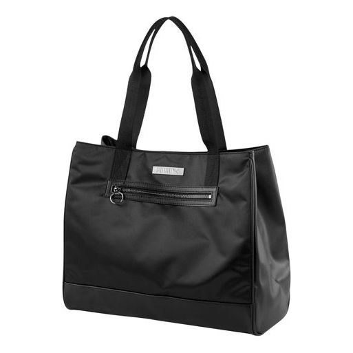 (WMNS) PUMA Premium Large Shopper Bag 'Black' 078352-01