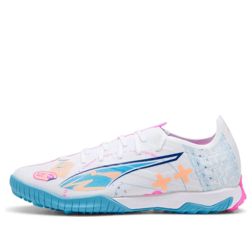 PUMA Ultra 5 Match Volume Up TT 'White Luminous Blue Pink' 108091-01