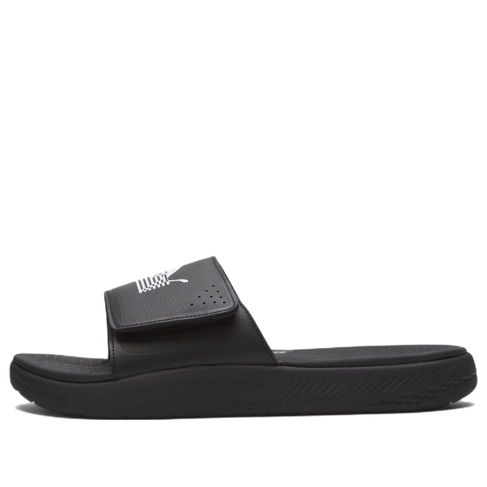 PUMA Nipsey Hussle x Softride Slide 'The Marathon Continues - Black White' 385050-02