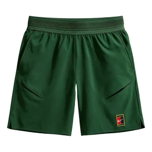 Nike Court Slam Dri-FIT Shorts Asia Sizing 'Gorge Green' IB1044-341