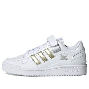 (WMNS) adidas Forum Low 'White Gold Metallic' H05108