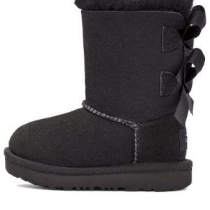 (TD) UGG Bailey Bow II Boot 'Black' 1017394T-BLK