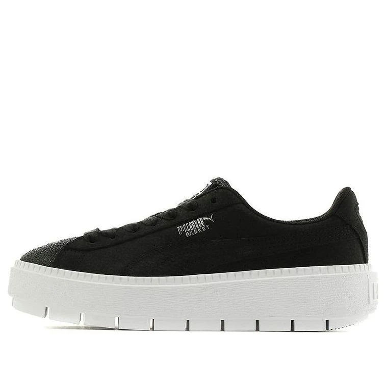 (WMNS) PUMA Biohacking Platform Low-top Black/White 369160-03