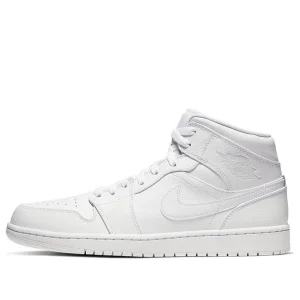 Air Jordan 1 Mid 'White' 554724-126