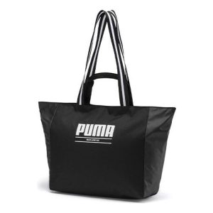(WMNS) PUMA Core Base Large Shopper Bag 'Black White' 076569-01
