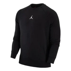Air Jordan Classic Flying Logo Pullover Knitwear Men's Black DV1287-010