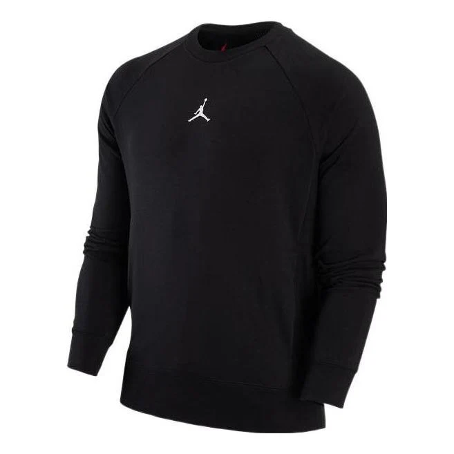 Air Jordan Classic Flying Logo Pullover Knitwear Men's Black DV1287-010