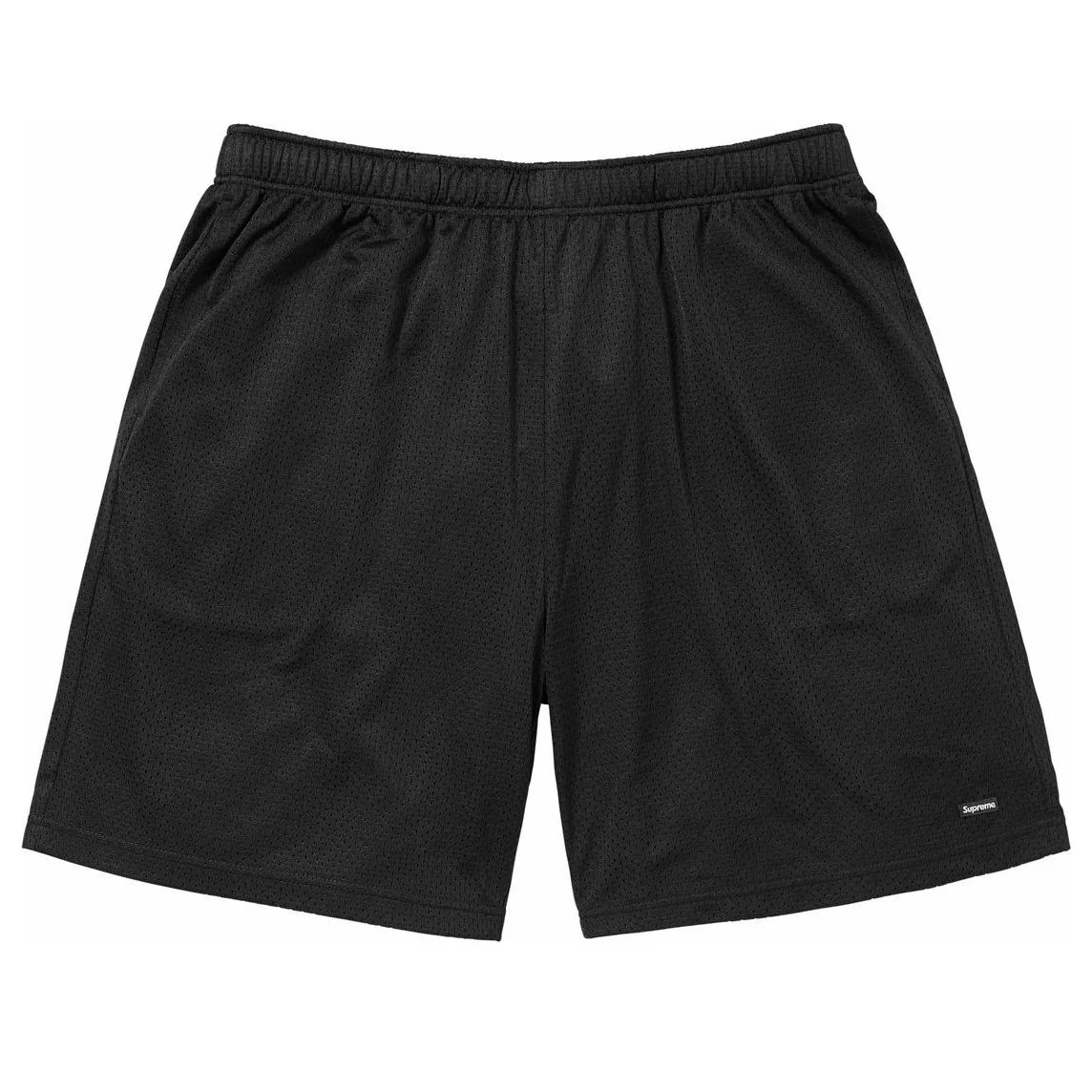 Supreme Small Box Baggy Mesh Shorts 'Black' SUP-SS24-212