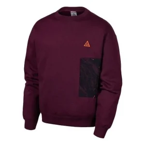 Nike x ACG Crew Splicing Sports Round Neck Pullover CZ5103-643