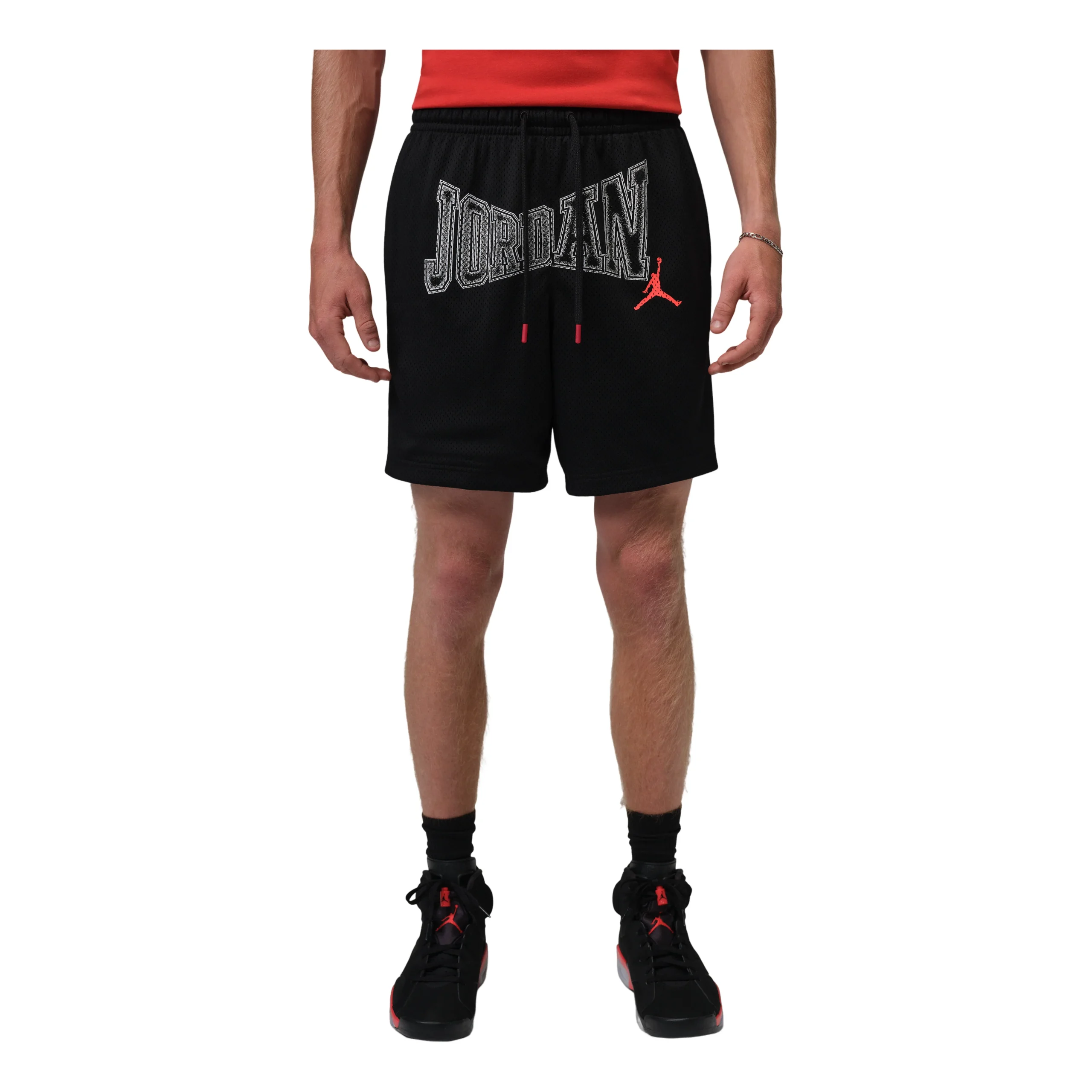 Jordan Brooklyn 18cm Shorts 'Black Infrared 23' IR1485-010