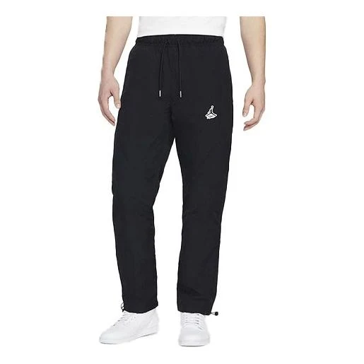 Men's Nike Solid Color Bundle Feet Sports Pants/Trousers/Joggers Black DH9042-010