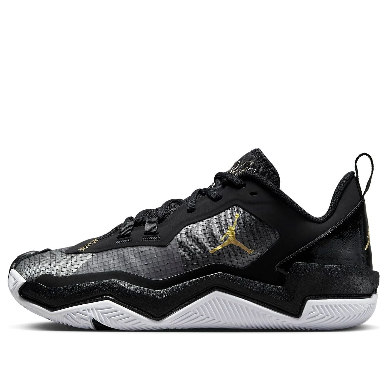 Air Jordan Westbrook One Take 4 'Black White Metallic Gold' DO7192-007