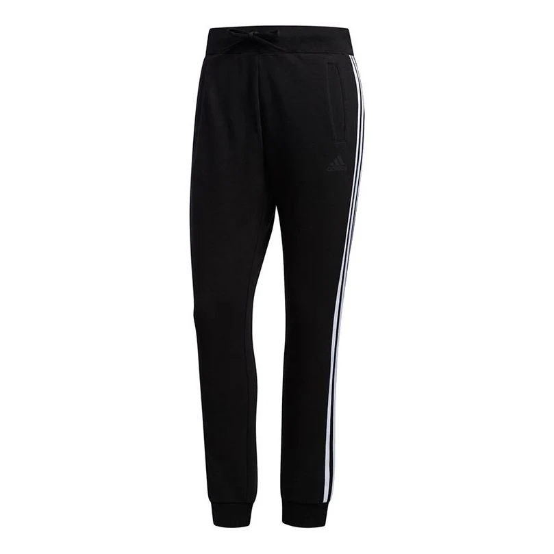 (WMNS) adidas FL 3S Slim Knit Pants Asia Sizing 'Black' FI9274