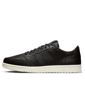 Air Jordan 1 Low OG 'No Swoosh Pack Black' 848775-005