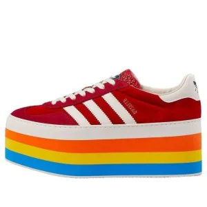 (WMNS) adidas x Gucci Gazelle 'Red Velvet' 707871-9STU0-6360