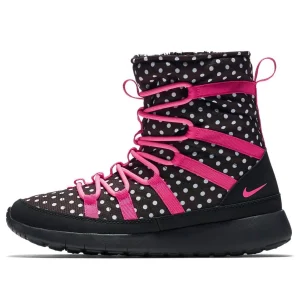 (GS) Nike Roshe One Hi 'Black Pink' 807744-001