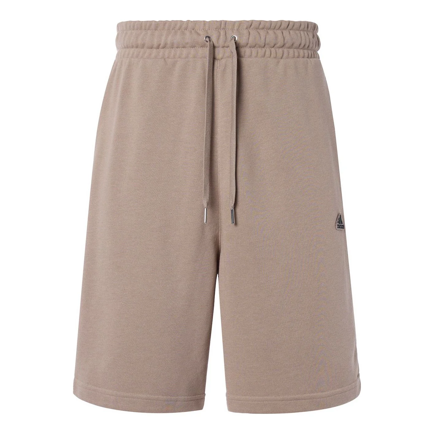 adidas Solid Color Logo Printing Lacing Straight Shorts 'Brown' HS4389