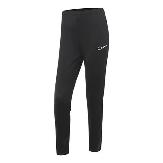 (GS) Nike Splicing Color Block Logo Sports Pants/Trousers/Joggers Boy Black CW6124-010