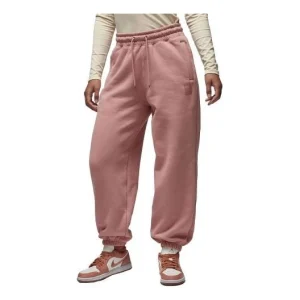 (WMNS) Air Jordan Flight Sweatpants 'Pink' FB5113-618