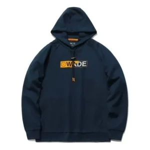 Li-Ning Wade Logo Hoodie 'Midnight Navy' AWDR037-5