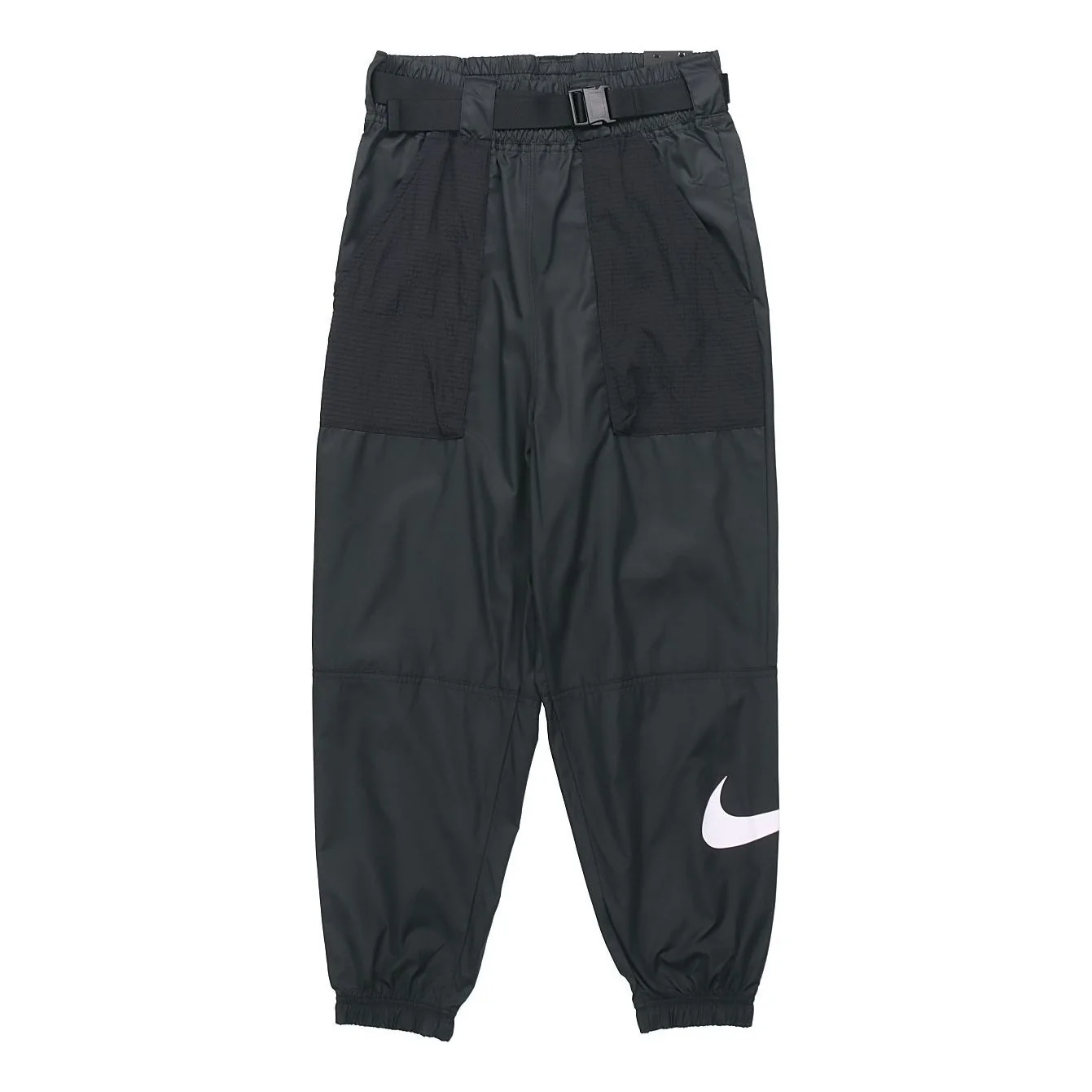 (WMNS) Nike Sportswear Swoosh Woven Casual Sports Long Pants Black CJ3777-010