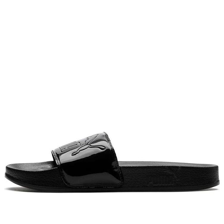 (WMNS) PUMA Leadcat Patent Slide Black 367282-01