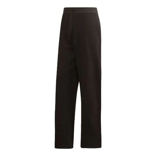 adidas Y-3 Classic Terry Wide Leg Pants 'Black' FN3390