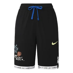 Nike Cartoon Painting Printing Sports Shorts Black DV3193-010