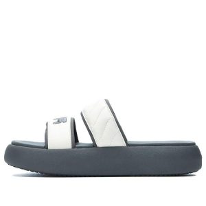 (WMNS) Fila Dount 'White Grey' F12W321503FGG
