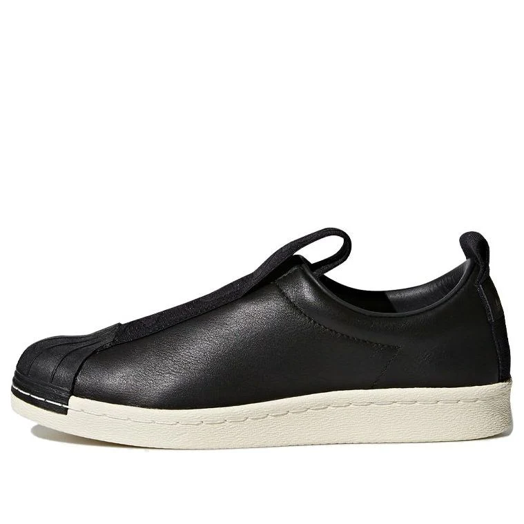 (WMNS) adidas Superstar BW3S Slip-On 'Black Off White' BY9140