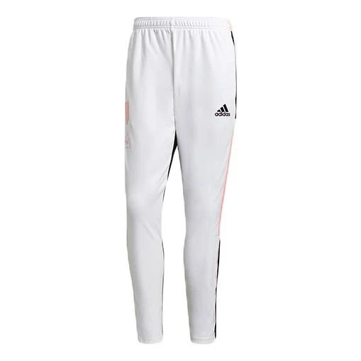 adidas x Crossover Juve Hu Tr Pnt Juventus Soccer/Football Colorblock Sports Long Pants White Black Colorblock GK7789