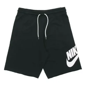 Nike Casual Comfy Breathable Knit Sports Shorts Black AT5268-010
