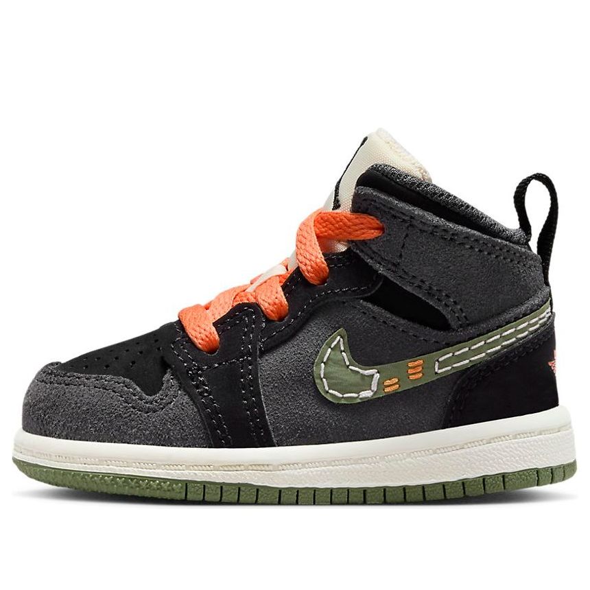(TD) Air Jordan 1 Mid SE Craft 'Anthracite Light Olive' FD9093-003