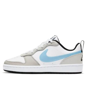 (GS) Nike Court Borough Low White/Blue/Grey CW1624-100