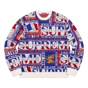 Supreme Scarf Sweater 'Multi-Color' SUP-SS23-121