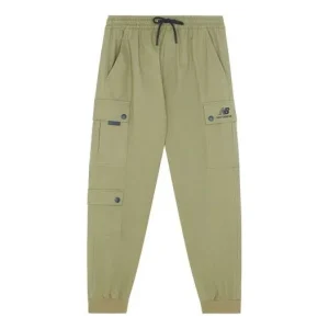 New Balance Logo Pocket Cargo Pants Asia Sizing 'Khaki' AMP13389-OV