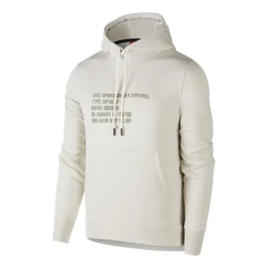 Nike Sportswear Letter Print Hoodies 'White' AH2021-072