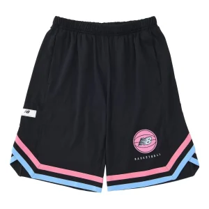 New Balance Basketball Wear Cool Contact Shorts Asia Sizing 'Black' AMS35062-BK