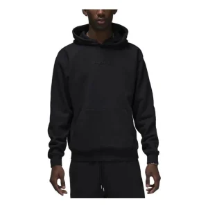 Air Jordan Wordmark Fleece Hoodie 'Black' FJ1966-010
