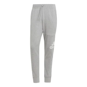 adidas Essentials French Terry Tapered Cuff Logo Pants 'Grey' HA4345