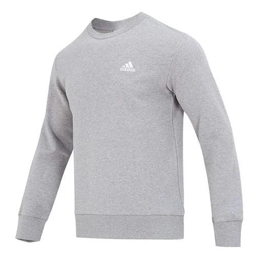 adidas French Terry Sweatshirt 'Grey White' IC9331