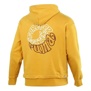 PUMA Back Logo Printing Sports Yellow 533038-37