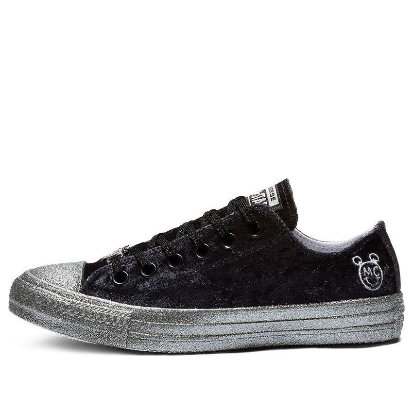 (WMNS) Converse x Miley Cyrus Chuck Taylor All Star Ox 'Black' 563722C