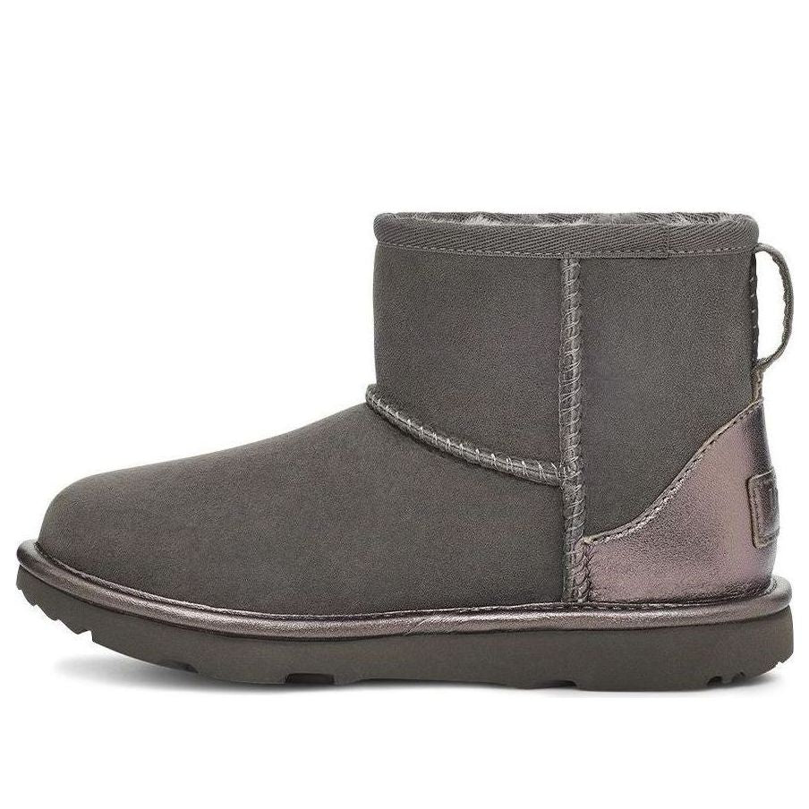(TD) UGG Classic Mini Shine 'Dark Grey' 1130778T-CHRC