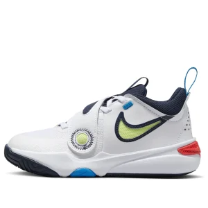 (PS) Nike Team Hustle D 11 'White Lemon Twist Blue' DV8994-105