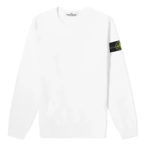 STONE ISLAND Garment Dyed Crew Sweatshirt 'White' 761563750-V0001