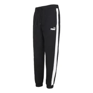 PUMA Contrast Tricot Pants 'Black White' 532560-01