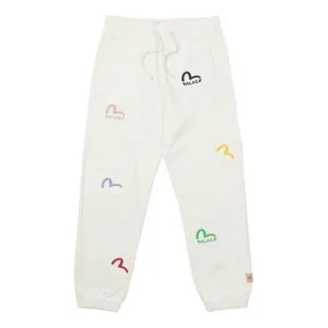 Palace x Evisu Multi Pocket Jogger 'Egret' P21EVJG004