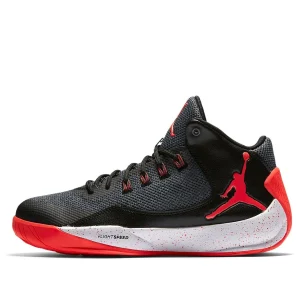 Air Jordan Rising High 2 Sneakers Black/Red/White 844065-006